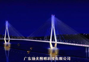 ?？谑兰o(jì)大橋燈光工程